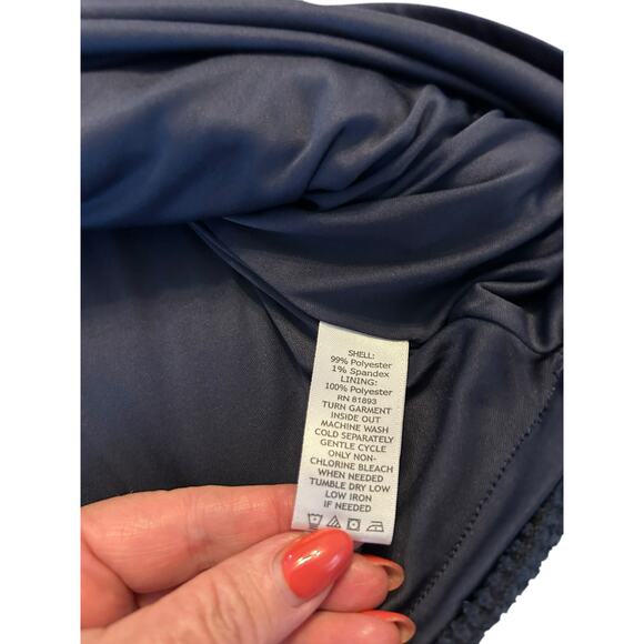 H by Halston Navy Dress - Size 20 - Picture 11 of 16